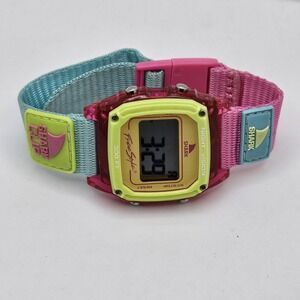 Freestyle Shark FS101177 Sport Digital Multi Color Nylon Strap Watch 80's Design
